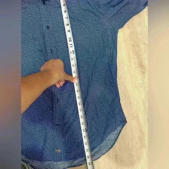 THOMAS DEAN Men’s Long sleeve Multicolor button Down shirt.Size small - Picture 6 of 9